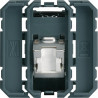PRISE RJ45 GALLERY CAT.6A STP 2MODULES INCLINE 45DEG