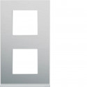 PLAQUE GALLERY 2POSTES VERTICA LE 71MM PLACAGE ALUMINIUM