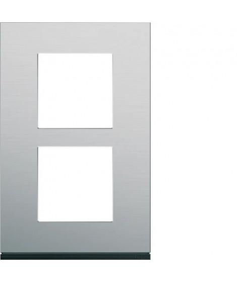 PLAQUE GALLERY 2POSTES VERTICA LE 57MM NATURALALU