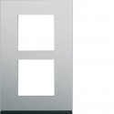 PLAQUE GALLERY 2POSTES VERTICA LE 57MM NATURALALU