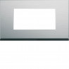 PLAQUE GALLERY 4MODULES ENTRAX E 57MM NATURALALU