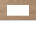 PLAQUE GALLERY 4 MODULES ENTRAXE 57MM MATIERE OAK WOOD