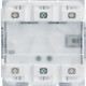 *2 BOUTONS POUSSOIRS KNX LED+IR GALLERY