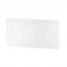 CHAMANE RADIATEUR HORIZONTAL - 2000 WATTS - BLANC