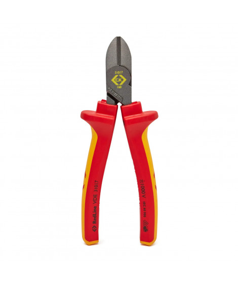 PINCE COUPANTE DIAGONALE REDLI NE 1000V (ROUGE) 160MM