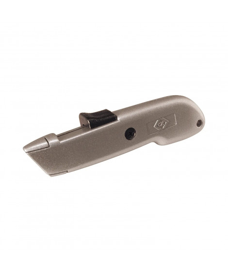 COUTEAU DE SECURITE (LAME SE R ETRACTANT AUTOMATIQUEMENT)