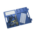 KIT DE PISTOLET A COLLE 1 PIST. T6215A + 12 BAT COLLE 200MM