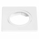 LDV SPOT RECOUVRABLE ORIENTABLE - COLLERETTE BLANCHE CARREE 81X81MM LEDVANCE