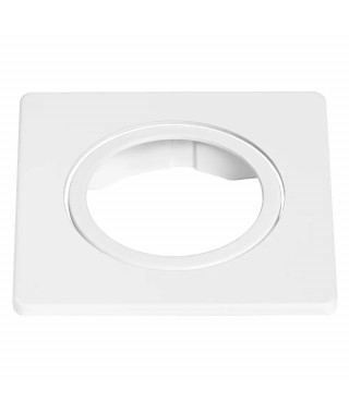 LDV SPOT RECOUVRABLE ORIENTABLE - COLLERETTE BLANCHE CARREE 81X81MM LEDVANCE
