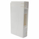 Coffret cache-bornes 1 module - blanc RAL9003