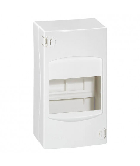 Coffret cache-bornes 4 modules - blanc RAL9003