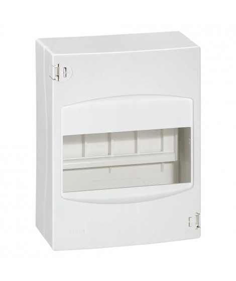 Coffret cache-bornes 6 modules - blanc RAL9003