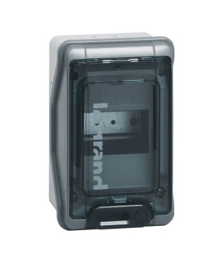 Coffret étanche Plexo³ 4 modules avec embouts prémontés perforation directe