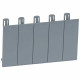 Obturateurs 5 modules sécables - gris foncé L746A