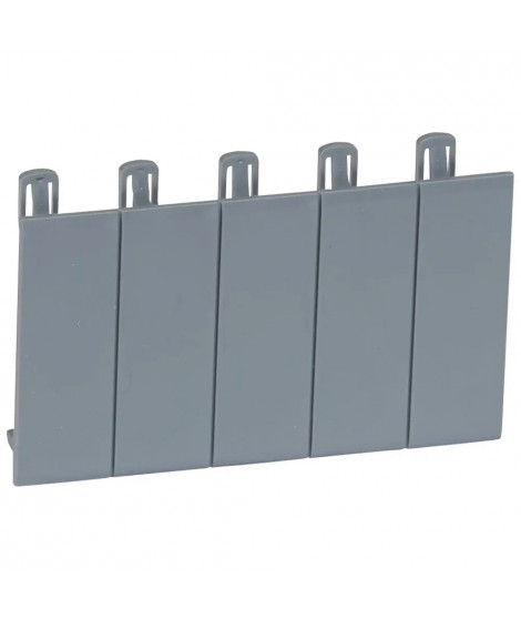 Obturateurs 5 modules sécables - gris foncé L746A