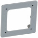 Support d'installation pour fixation Plexo sur coffret à partir de 2 rangées