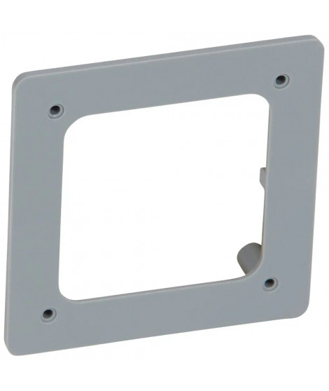 Support d'installation pour fixation Plexo sur coffret à partir de 2 rangées
