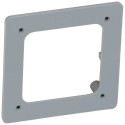 Support d'installation pour fixation Plexo sur coffret à partir de 2 rangées