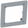 Support d'installation pour fixation Plexo sur coffret à partir de 2 rangées