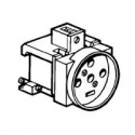 Prise de courant modulaire 20A 400V~ - 3P+N+T à éclips - 3,5 modules