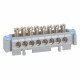 Bornier de répartition nu sur support 4 connexions 1
