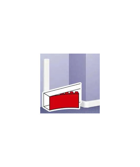 Couvercle flexible largeur 40mm pour DLP évolutive - longueur 2m