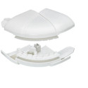Angle extérieur goulotte DLP monobloc 50x80mm , 50x105mm , 50x150mm ou 50x195mm