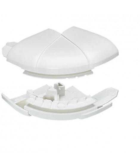 Angle extérieur pour goulottes DLP monobloc 65x150mm ou 65x195mm - blanc
