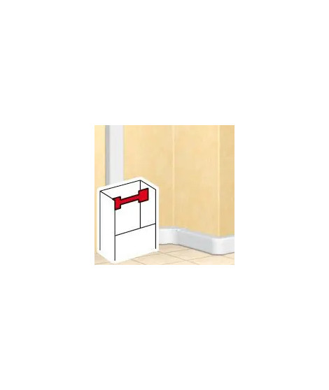 Agrafes pour tenue des câbles pour goulottes DLP monobloc avec couvercle 65mm