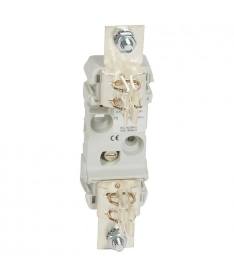 Socle pour cartouche à couteau taille 2 - 1P sans minirupteur - 400A