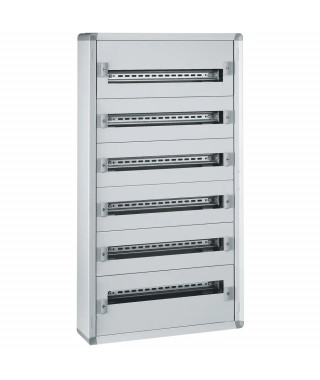 Coffret distribution métal XL³160 6 rangées 1050x575x147mm - 144 modules