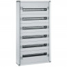 Coffret distribution métal XL³160 6 rangées 1050x575x147mm - 144 modules
