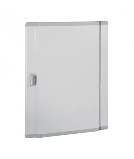 Porte galbée métal pour coffret et armoire XL³400 et XL³160 hauteur 600mm