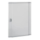 Porte galbée métal pour coffret et armoire XL³400 et XL³160 hauteur 750mm