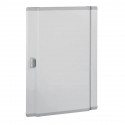 Porte galbée métal pour coffret et armoire XL³400 et XL³160 hauteur 750mm