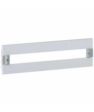 Plastron métal 1/4 tour pour appareils modulaires dans XL³400 - hauteur 150mm