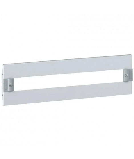 Plastron métal 1/4 tour pour appareils modulaires dans XL³400 - hauteur 150mm