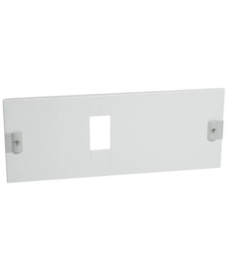 Plastron métal XL³400 - pour 1 DPX³250 coffret / armoire - horizontal - H 200