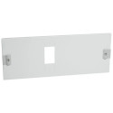 Plastron métal XL³400 - pour 1 DPX³250 coffret / armoire - horizontal - H 200