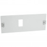 Plastron métal XL³400 - pour 1 DPX³250 coffret / armoire - horizontal - H 200