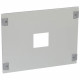 Plastron métal 1/4 tour pour DPX250/DPX³630 - vert centré dans XL³400 -h.400mm