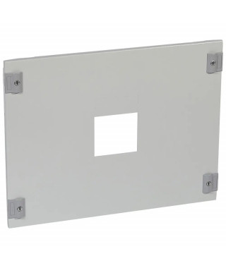 Plastron métal 1/4 tour pour DPX250/DPX³630 - vert centré dans XL³400 -h.400mm