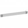Plastron plein métal 1/4 tour pour coffrets et armoires XL³400 - hauteur 50mm