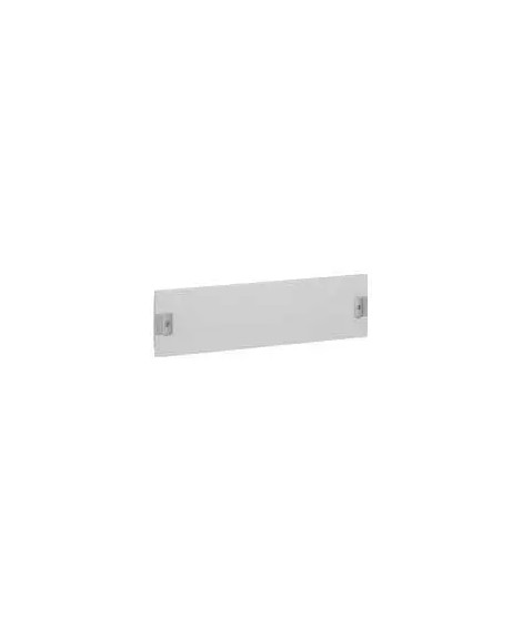 Plastron plein métal 1/4 tour pour coffrets et armoires XL³400 - hauteur 100mm