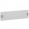 Plastron plein métal 1/4 tour pour coffrets et armoires XL³400 - hauteur 100mm