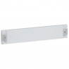 Plastron plein isolant XL³160/400 - pour coff/armoire espace dédié - H 100mm