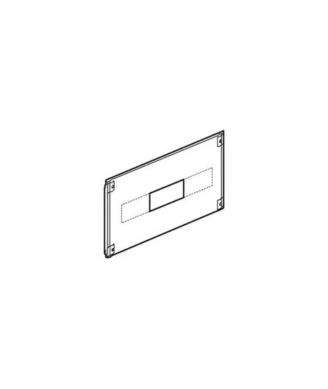 Plastron métal 1/4 tour Vistop 160A dans XL³4000/800 - haut.200mm - 24 modules