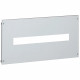 Plastron métal à vis DPX³/DPX-IS250 dans XL³4000 ou XL³800 haut.300mm 24 modules