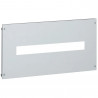Plastron métal à vis DPX³/DPX-IS250 dans XL³4000 ou XL³800 haut.300mm 24 modules