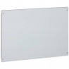 Plastron plein métal à vis pour XL³4000 et XL³800 - hauteur 400mm - 24 modules